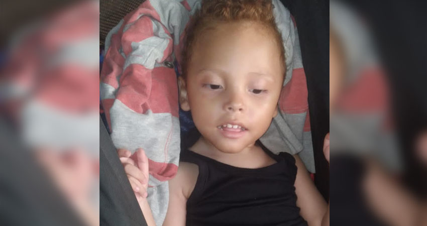 Mycol padece hidrocefalia y necesita ayuda económica. Foto: Cortesía/Radio ABC Stereo