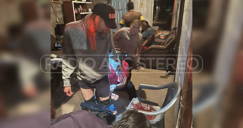 Joven de 23 años fue herido en los glúteos. Foto: Cortesía/Radio ABC Stereo