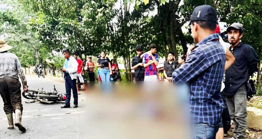 Se presume que el motociclista viajaba a alta velocidad. Foto: Cortesía/Radio ABC Stereo Se presume que el motociclista viajaba a alta velocidad. Foto: Cortesía/Radio ABC Stereo