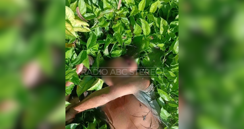 Pobladores encontraron el cuerpo por la mañana. Foto: Cortesía/Radio ABC Stereo Pobladores encontraron el cuerpo por la mañana. Foto: Cortesía/Radio ABC Stereo