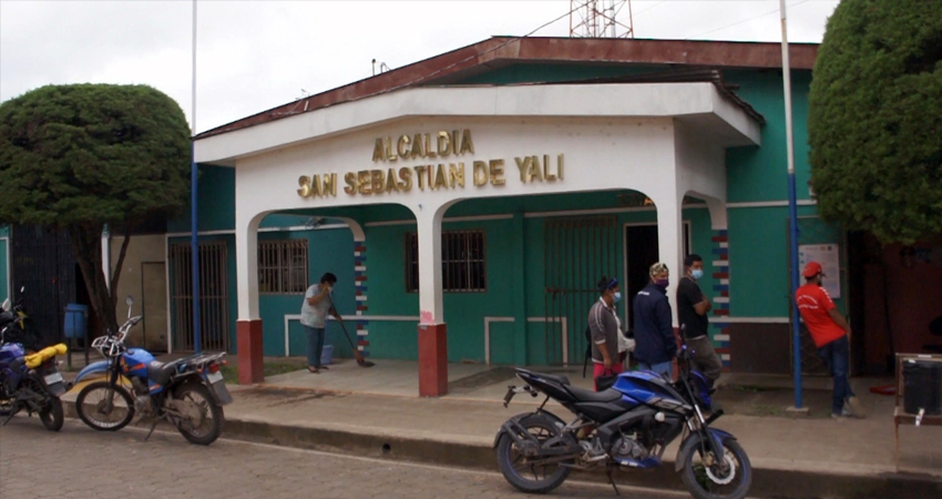 Alcaldía de San Sebastián de Yalí. Foto: Juan Fco. Dávila/Radio ABC Stereo Alcaldía de San Sebastián de Yalí. Foto: Juan Fco. Dávila/Radio ABC Stereo