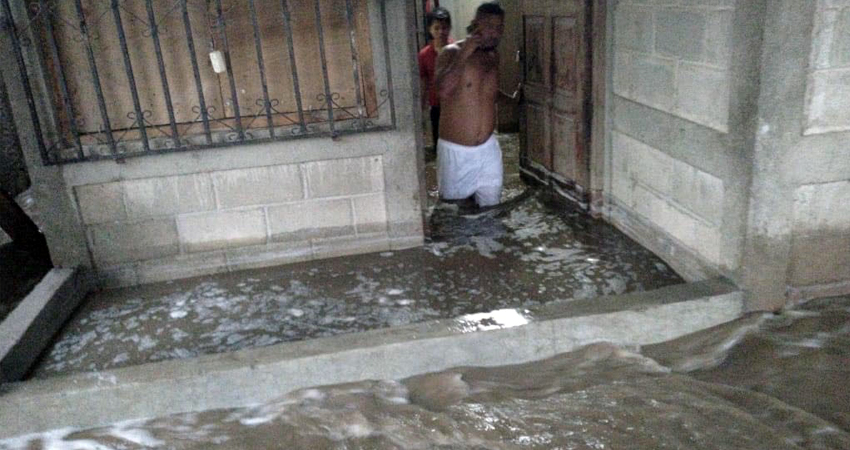 Las lluvia fueron persistentes el fin de semana. Foto: Cortesía Las lluvia fueron persistentes el fin de semana. Foto: Cortesía