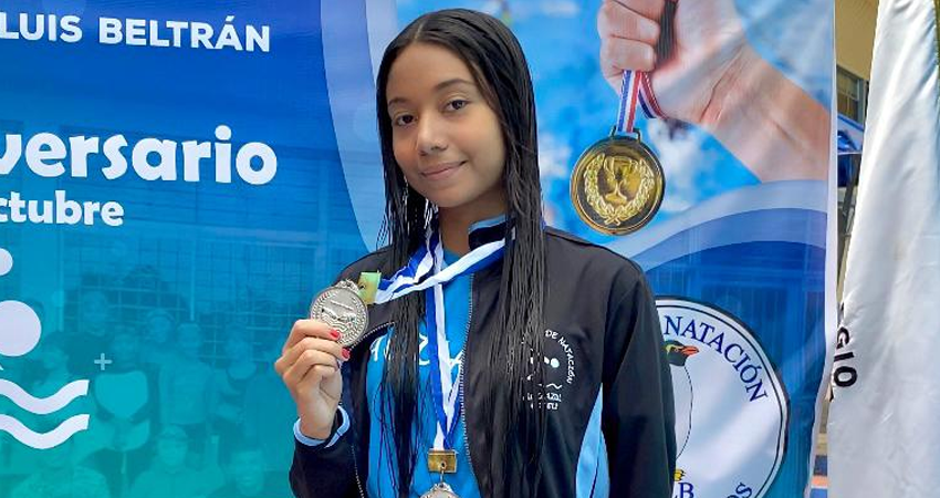 Fernanda Gómez Selva acumula 9 medallas, de ellas 5 son de oro. Foto: Cortesía/Radio ABC Stereo Fernanda Gómez Selva acumula 9 medallas, de ellas 5 son de oro. Foto: Cortesía/Radio ABC Stereo