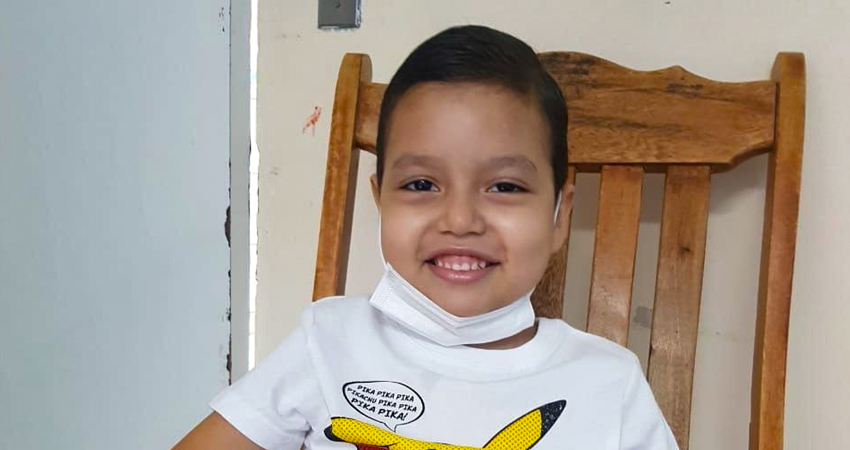 Mathías Alejandro urge de un trasplante de médula ósea. Foto: Cortesía/Radio ABC Stereo