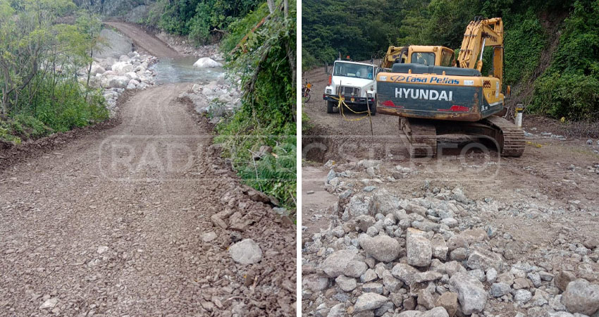 El puente tenía unos 4 años de haber sido construido y colapsó tras fuertes lluvias. Foto: Cortesía/Radio ABC Stereo El puente tenía unos 4 años de haber sido construido y colapsó tras fuertes lluvias. Foto: Cortesía/Radio ABC Stereo