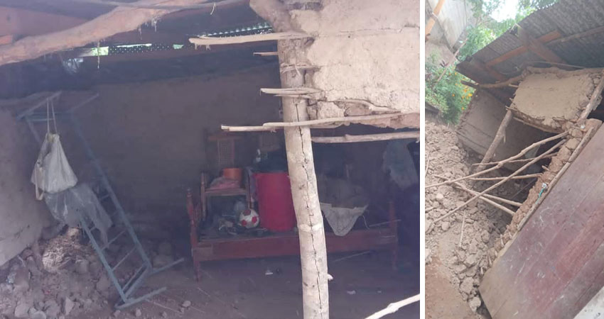 La familia habita en el barrio Juanita Viscay. Foto: Cortesía