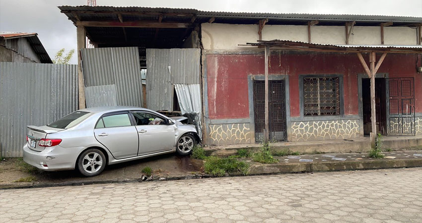 Solo hubo daños materiales. Foto: Cortesía/Radio ABC Stereo