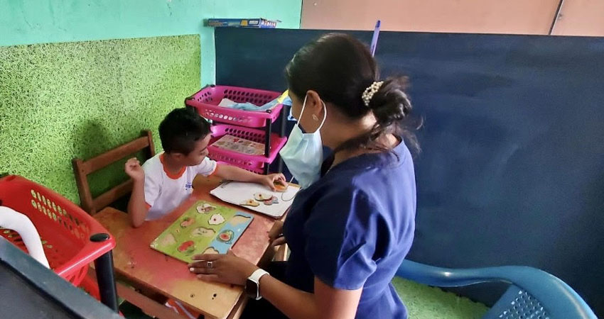 La escuela atiende a niños con y sin discapacidad. Foto: Cortesía/Fundación Cristal