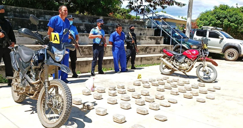 La droga era transportada en sacos. Foto: Cortesía/Radio ABC Stereo