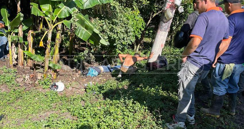 Los cuerpos de las víctimas fueron llevados a una morgue. Foto: Cortesía/Radio ABC Stereo