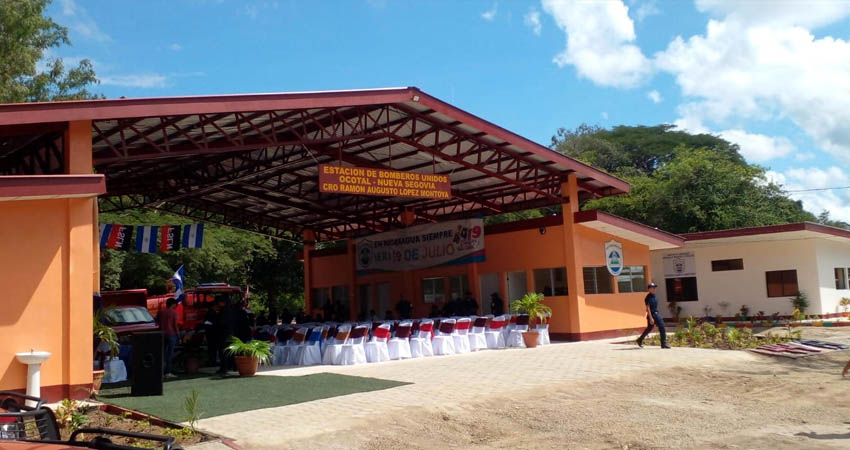 Nueva estación de bomberos en Ocotal. Foto: Marvin Gadea/Radio ABC Stereo Nueva estación de bomberos en Ocotal. Foto: Marvin Gadea/Radio ABC Stereo