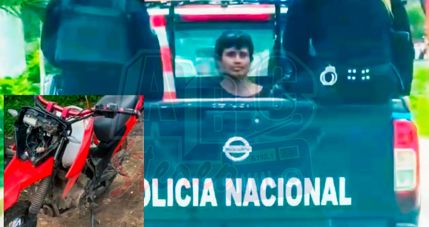 El ladrón fue detenido por las autoridades. Foto: Cortesía/Radio ABC Stereo El ladrón fue detenido por las autoridades. Foto: Cortesía/Radio ABC Stereo