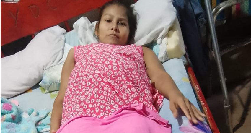 Tras ser desahuciada, mujer de Yalagüina muestra mejoría y su familia pide apoyo para continuar su recuperación Cargando..