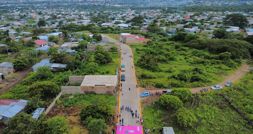 El proyecto tuvo una inversión de más de 9 millones de córdobas y beneficiará directa e indirectamente alrededor de 1,500 familias estelianas.