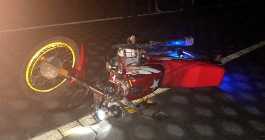 El accidente ocurrió en Mateares, San Juan de Limay. Foto: Cortesía El accidente ocurrió en Mateares, San Juan de Limay. Foto: Cortesía