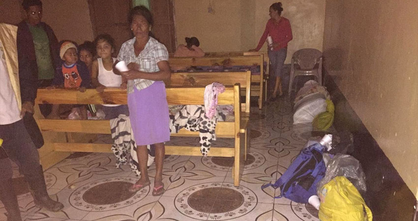 La ermita sirvió de albergue. Foto: Cortesía La ermita sirvió de albergue. Foto: Cortesía