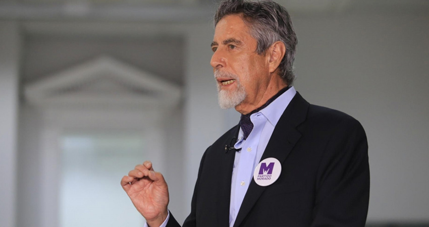 Francisco Sagasti, presidente interino de Perú.
