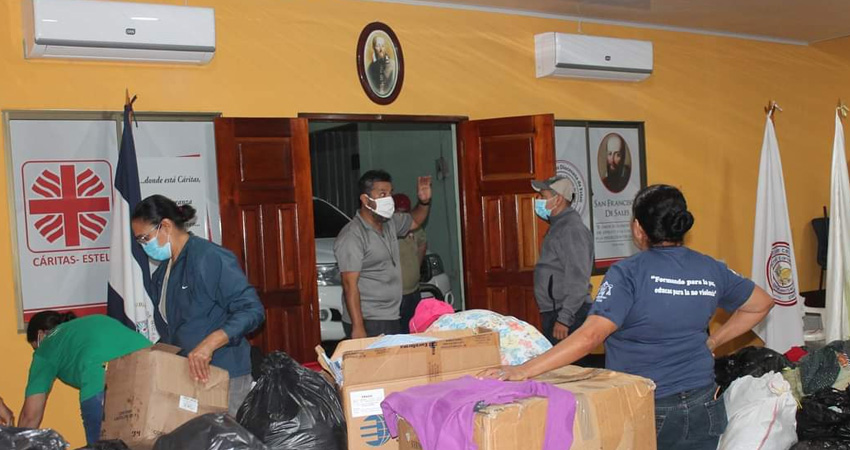 Parte de las donaciones ya recibidas. Foto: Roberto Mora/Radio ABC Stereo Parte de las donaciones ya recibidas. Foto: Roberto Mora/Radio ABC Stereo