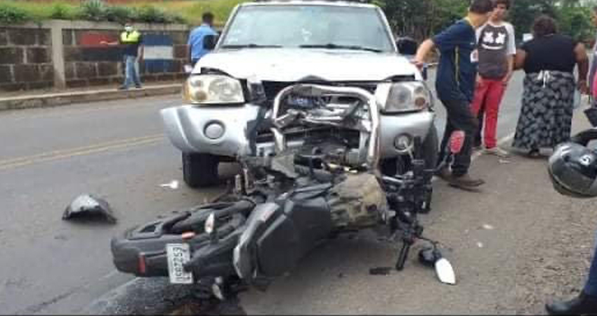 El suceso ocurrió cerca de la terminal de buses. Foto: Cortesía El suceso ocurrió cerca de la terminal de buses. Foto: Cortesía