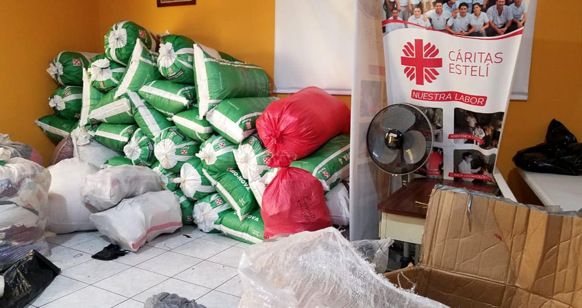 En Cáritas Diocesana Estelí se están recibiendo alimentos y otros artículos para los necesitados. Foto: Roberto Mora/Radio ABC Stereo En Cáritas Diocesana Estelí se están recibiendo alimentos y otros artículos para los necesitados. Foto: Roberto Mora/Radio ABC Stereo