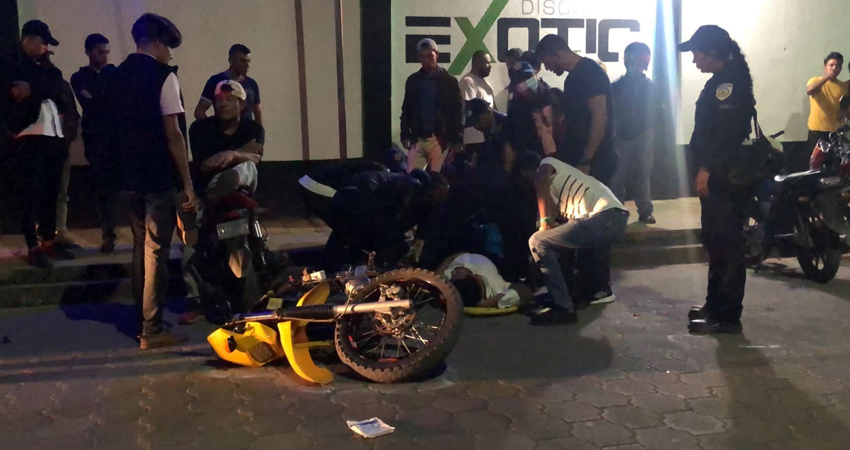 Los lesionados fueron remitidos al hospital de la localidad. Foto: Cortesía/Radio ABC Stereo