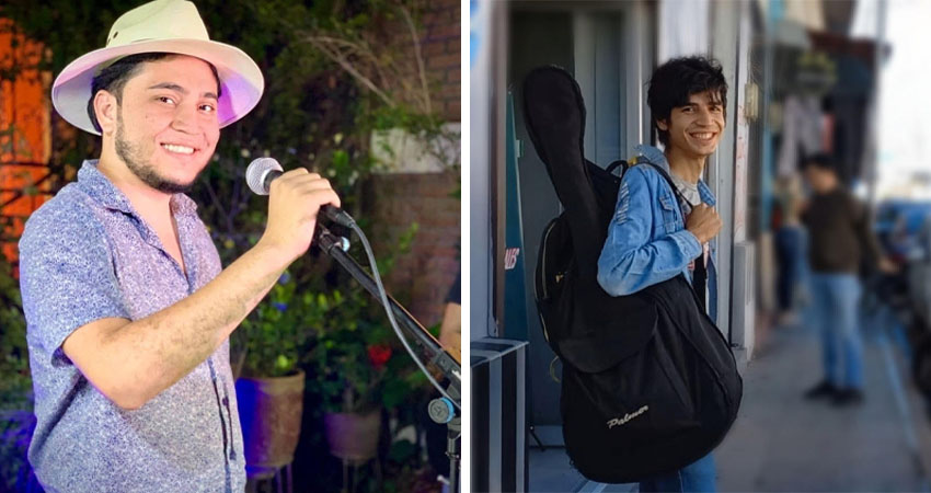 Steven Corea y Samuel Maltez, artistas estelianos. Foto: Cortesía/Radio ABC Stereo