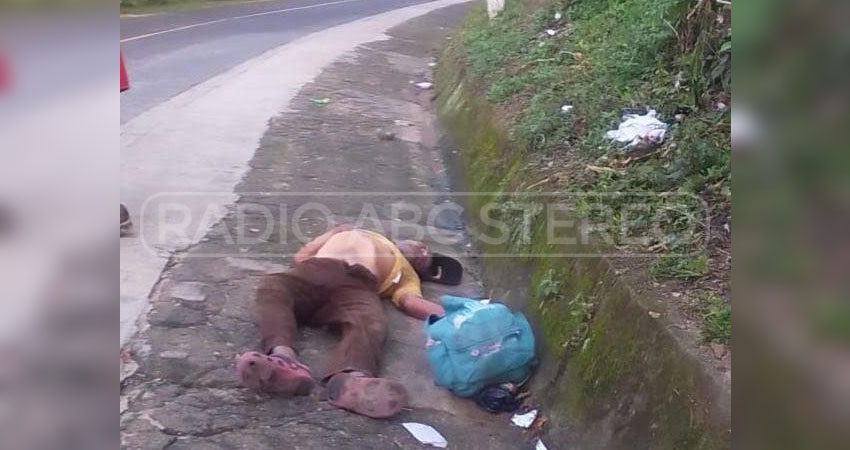 La policía realiza las averiguaciones correspondientes. Foto: Cortesía/Radio ABC Stereo
