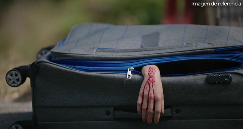 Encuentran cuerpo de migrante dentro de una maleta. Imagen de referencia Encuentran cuerpo de migrante dentro de una maleta. Imagen de referencia