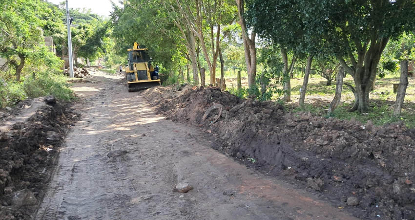 Familias del barrio Vista Esteliana gozarán de un proyecto de alcantarillado y rehabilitación de calles. Famnuel Ubeda/Radio ABC Stereo