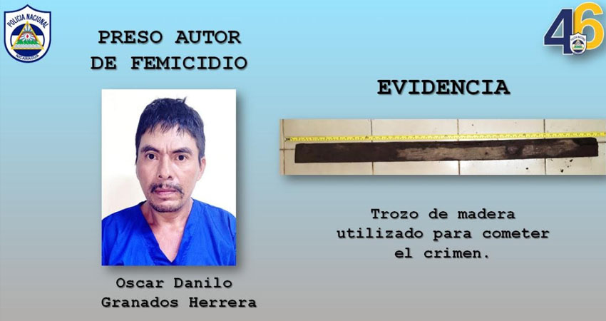 El hombre fue capturado en la comarca Amakita, Jinotega. Foto: Cortesía/Radio ABC Stereo