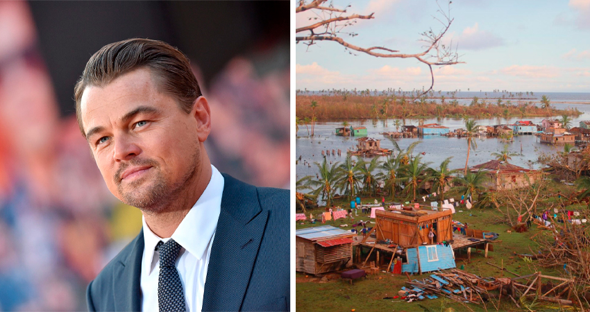 Leonardo Dicaprio compartió en su cuenta de Instagram una foto de las afectaciones causadas por Eta y Iota. Foto: Instagram Leonardo Dicaprio compartió en su cuenta de Instagram una foto de las afectaciones causadas por Eta y Iota. Foto: Instagram