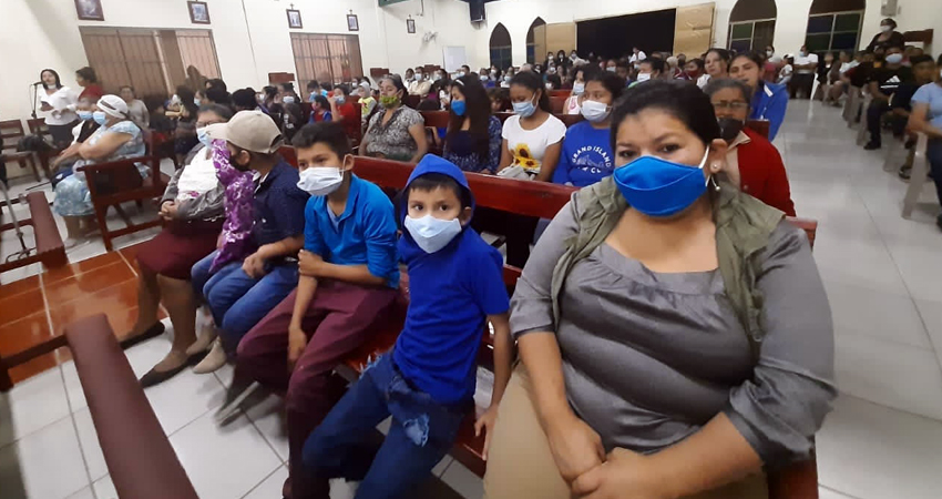 Católicos celebraron a La Purísima. Foto: Famnuel Úbeda/Radio ABC Stereo