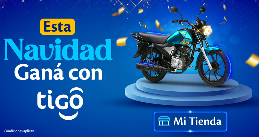 Esta Navidad Tigo rifa una moto entre sus socios comerciales