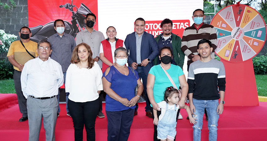 Ruleta de la Suerte con Claro y Samsung. Foto: Claro Nicaragua