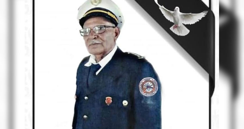 El mayor Baltazar Mendoza tenía 86 años de edad. Foto: Cortesía/Radio ABC Stereo