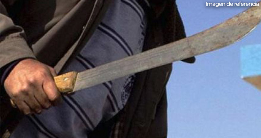 La víctima mortal recibió varios machetazos en diferentes partes del cuerpo. Foto: Imagen de referencia La víctima mortal recibió varios machetazos en diferentes partes del cuerpo. Foto: Imagen de referencia