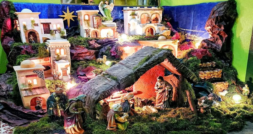 El nacimiento es una representación a detalle de Belén. Foto: Cortesía/Radio ABC Stereo El nacimiento es una representación a detalle de Belén. Foto: Cortesía/Radio ABC Stereo