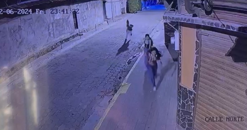 En un video quedaron registrados los actos intencionales provocados por los tres jóvenes. Foto: Cortesía/Radio ABC Stereo