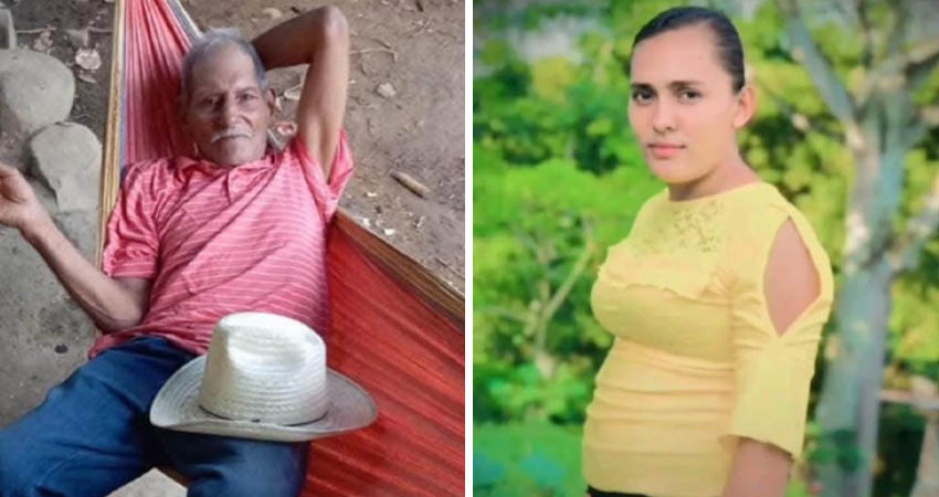 Vicente Zelaya murió en su casa mientras que Yubelka Rocha perdió la vida en una quebrada. Foto: Cortesía/Radio ABC Stereo Vicente Zelaya murió en su casa mientras que Yubelka Rocha perdió la vida en una quebrada. Foto: Cortesía/Radio ABC Stereo