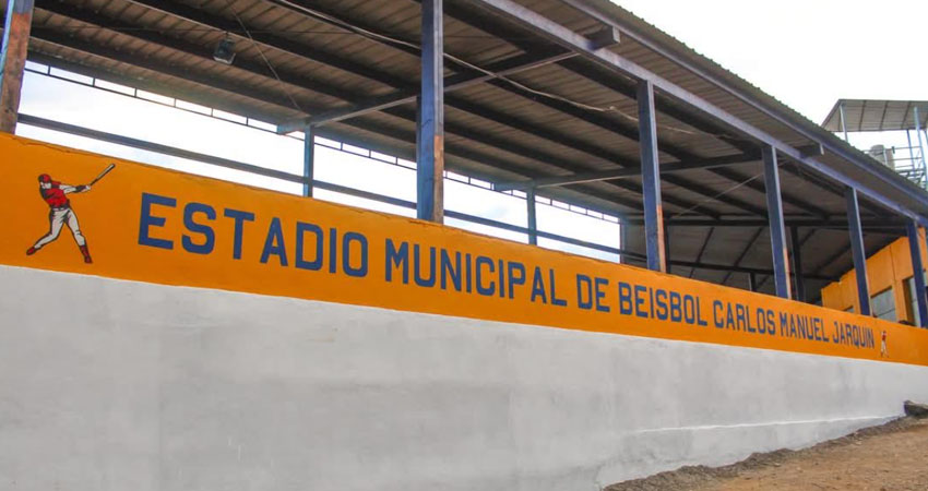 Estadio de Béisbol Municipal Carlos Manuel Jarquín, ubicado en Ocotal, Nueva Segovia. Foto: Alcaldía Municipal de Ocotal Estadio de Béisbol Municipal Carlos Manuel Jarquín, ubicado en Ocotal, Nueva Segovia. Foto: Alcaldía Municipal de Ocotal