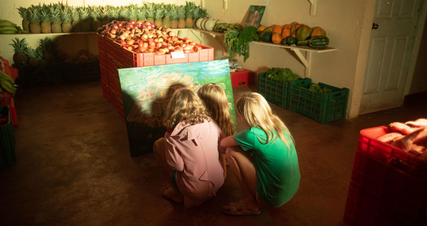 Con esta iniciativa el artista busca brindar accesibilidad al arte a cualquier público. Foto: Christofer Rodríguez/Radio ABC Stereo Con esta iniciativa el artista busca brindar accesibilidad al arte a cualquier público. Foto: Christofer Rodríguez/Radio ABC Stereo